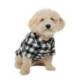 Frisco Black Plaid Dog Shirt